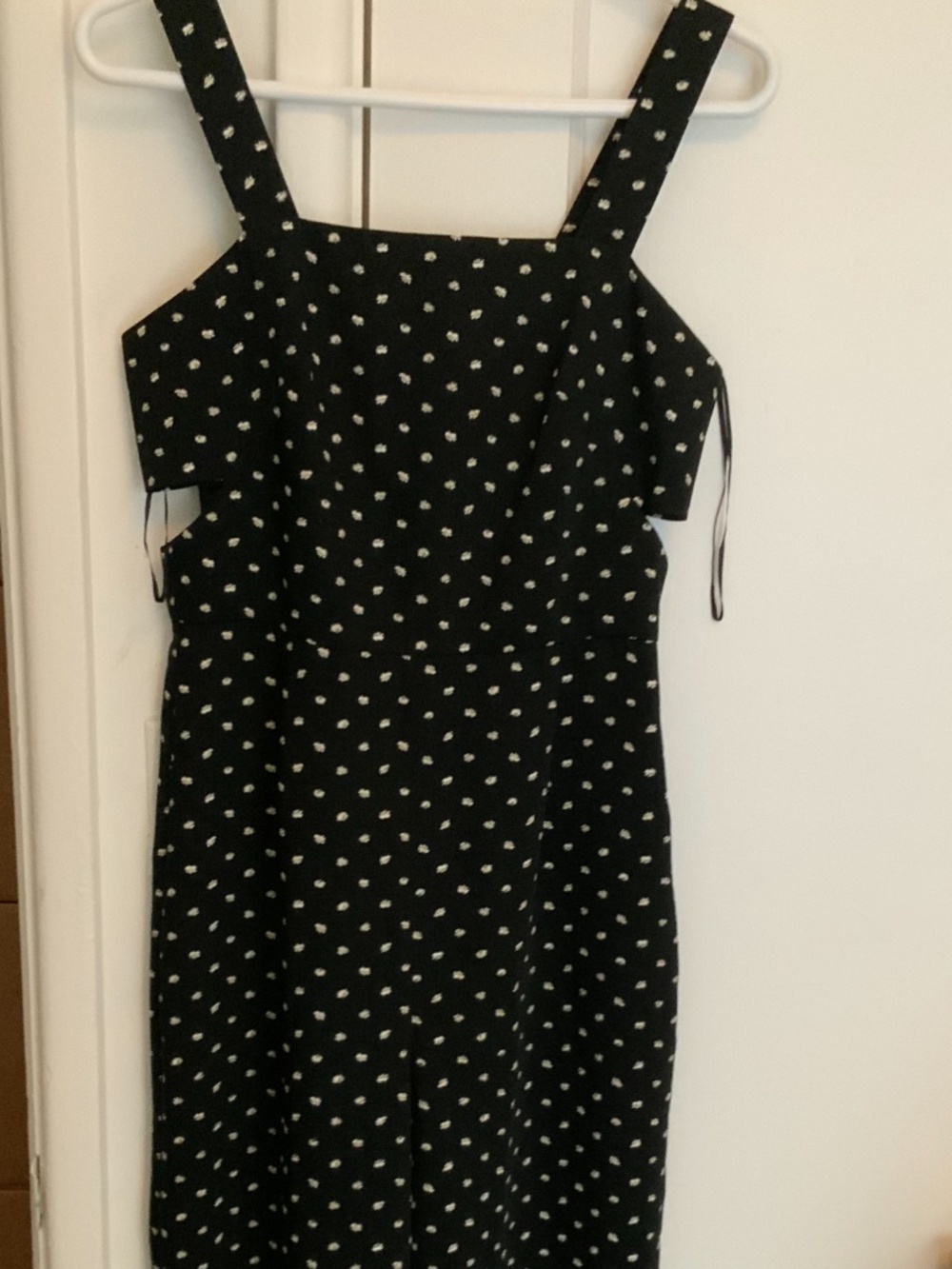 NWOT TOPSHOP Pretty Floral Printed Pants Jumper Size 6 With Side Cutouts